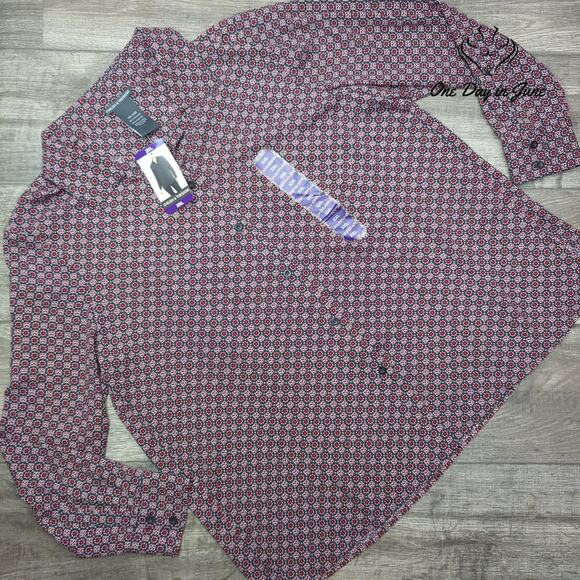 Chelsea & Theodore Button Front Long Sleeve Top Size XXL - Picture 1 of 4